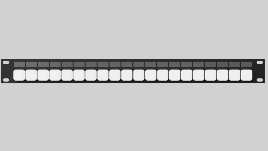 Stream Rack 1u 20x Concept